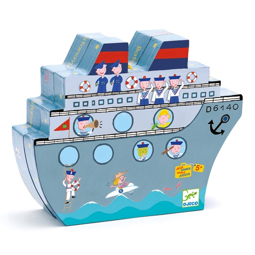 [DJ05270] Juego hundir la flota Naviplouf Djeco +5 años