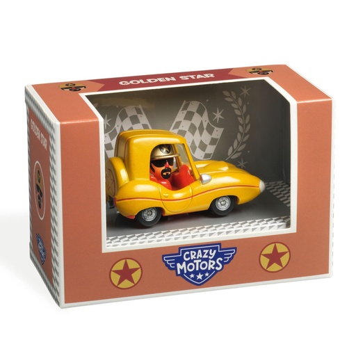 [DJ05475] Golden Star Crazy Motors Djeco