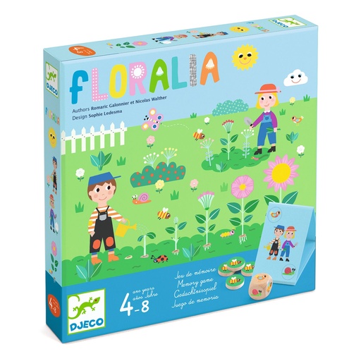 [DJ08573] Juego de memoria Floralia Djeco de 4 a 8 años