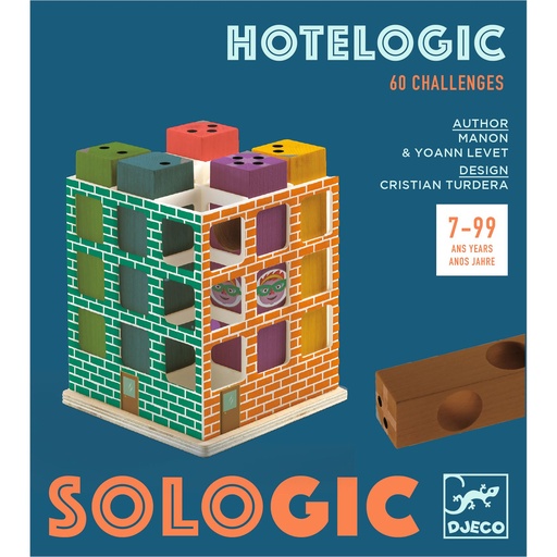 [DJ08586] Sologic Hotelogic juego de lógica Djeco de 7 a 99 años